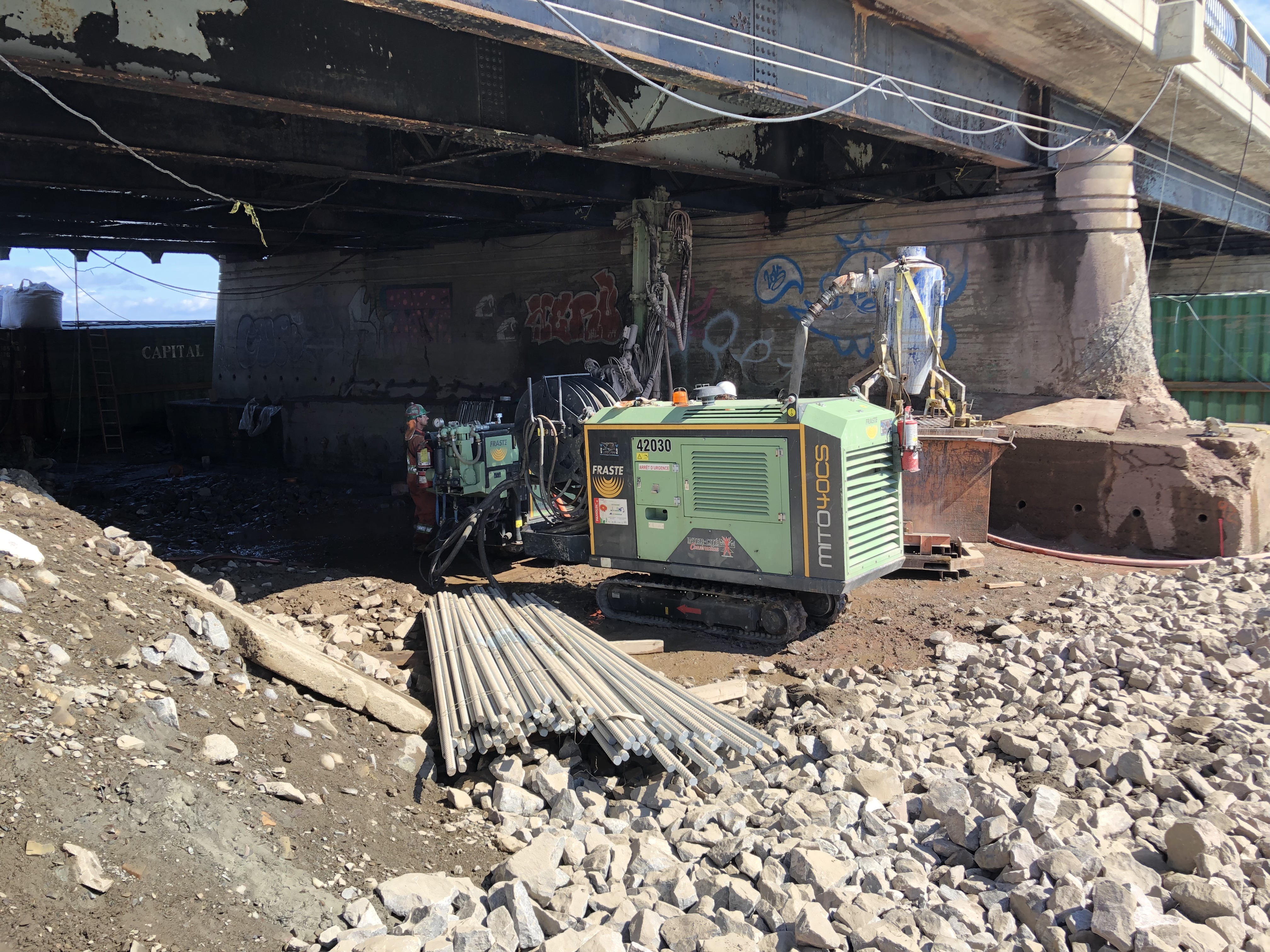 Pont de la route 132, au-dessus de la rivière Rimouski - Rimouski - Groupe Riverin
